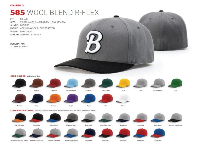 Premium Fitted Baseball Caps Australia Wide